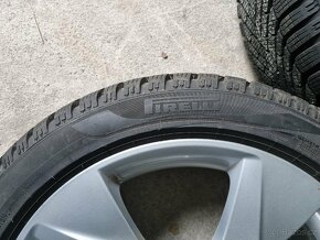 ALU kola+pneuŠKODA"Volans"Pirelli zimni205/50/R17 6.5J ET4 - 6