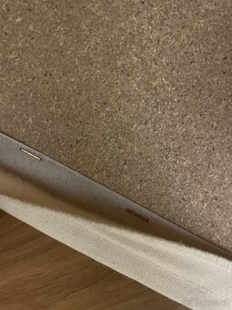 Podnožka- taburet, béžový, IKEA - 6