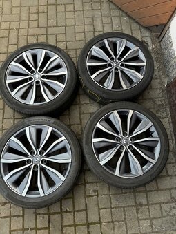 ORIGINÁL Alu Renault EGEUS R19, 5x114.3 - LETNÍ PNEU, TPMS - 6