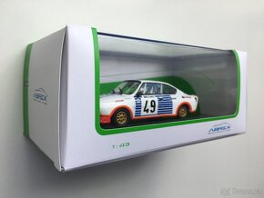 Model ŠKODA 130RS "RMC 1977" č.49 Abrex 1/43 - 6