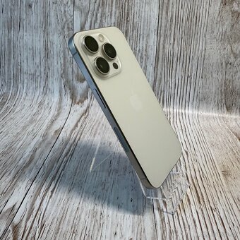 iPhone 15 Pro 256GB, bílý, eSIM, 97% baterie (rok záruka) - 6
