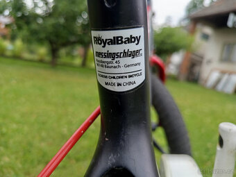 Dětské kolo RoyalBaby Space Shuttle 16" černé - 6