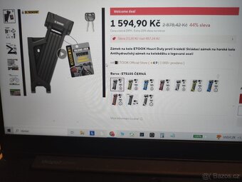 Prodám nový masivní zámek Elook - 6