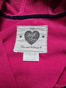 Dívčí softshellová bunda, 4-5 let - 6