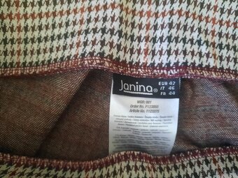 Vlněné kalhoty JANINA vel.42 - 6