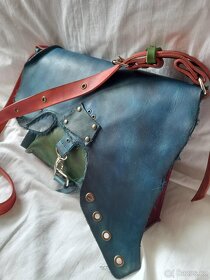 Kabelka z hovězí kůže - 6