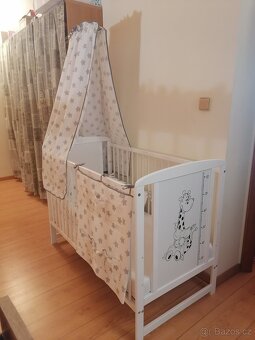 Dětská postýlka s nebesy - 6