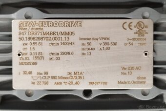 SEW-EURODRIVER _ frekvenční měnič +el. motor+ - 6