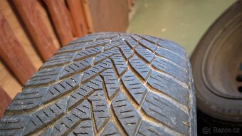 VW ocelové disky 15" + starší pneu - 6