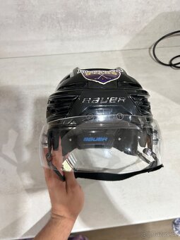 ✅ PROFI PRILBA BAUER - RE- AKT 155 - veľkosť M - BLACK ✅ - 6