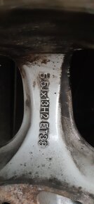 ALU disky 4x100 5,5j x 13 et38 + pneu 155/70 R13 - 6