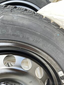 Nové pneu zimní + disky - 4x Barum Polaris 5 184/65 R15 - 6
