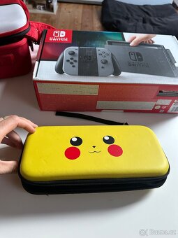 Nintendo switch TOP STAV + POKEMON příslušenství - 6
