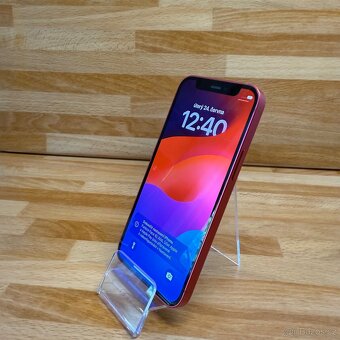 iPhone 12 mini 64GB, červený (12 měsíců záruka) - 6