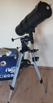 Hvězdářský dalekoh. Bresser Pollux 150/1400 EQ3 + Slun.filtr - 6