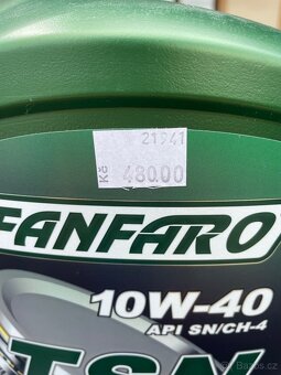 Motorový olej FANFARO TSN 10W-40 - 6