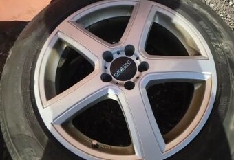 699. 4x ALU 5x112 zimní pirelli 235/60 r18 (6-6,5) - 6