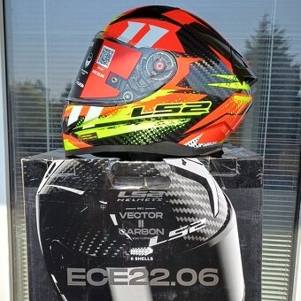 Silniční přilba LS2 Vector II Carbon TANTIC - 6