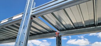 Profesionální Policové Regály Pozinkované. BAZAR - 6