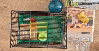 Klec na křečíka džungarského + zdarma příslušenství - 6