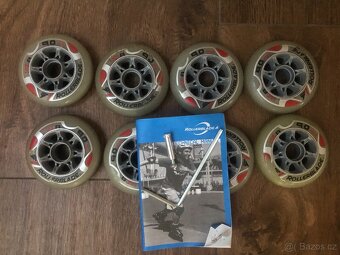 Rollerblade 90mm Kolečkové brusle In-line - 6