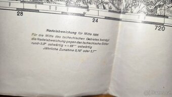 2 vojenské služební mapy, 1936, 1938, němčina. - 6