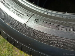 Zánovní letní pneumatiky Bridgestone 195/55/16  99,99% - 6