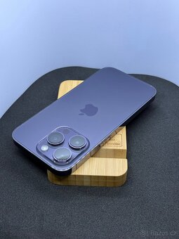 iPhone 14 Pro 256 GB Deep Purple - Baterie 100 %, záruka - 6