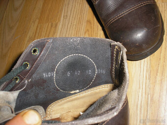 pracovní boty  CEBO (svit) kožené kvalitní - 6