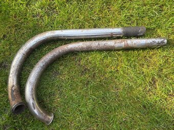 Jawa pérák 2x kolena výfuku - 6