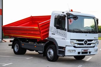 MERCEDES ATEGO 1218 TŘÍSTRANNÝ S3 - SKLÁPĚČ - VYKLÁPĚČ EURO5 - 6