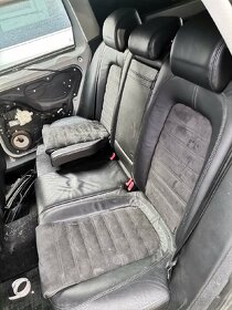 Prodám interiér VW Passat B6/B7 combi černá kůže/alcantara - 6