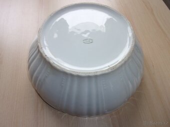 VELKÁ STARÁ ZADĚLÁVACÍ MÍSA - značená - 27,5 cm - 6