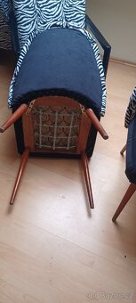 Retro křesla po renovaci/ cena za pár - 6