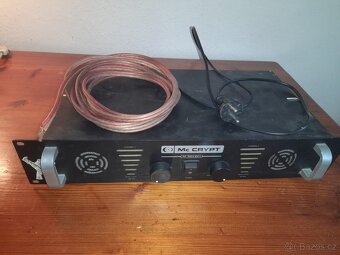 Reproduktory raveland xcv 1200 a zesilovač MCCrypt PA-5000 M - 6