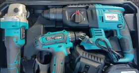 Aku nářadí,bezuhlikove motory,4kusy - 6