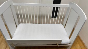 Dětská postel Klups Žirafa Safari bílá 120x60 - 6