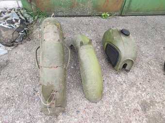 Odklápěcí zadní blatník přední blatník blatník na sajdu - 6