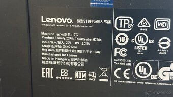 Lenovo ThinkCentre M720q (model 10T7) - 6