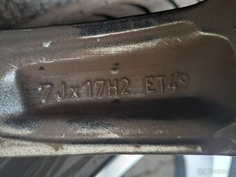 Alu kola 17" Škoda Hawk rozteč 5x112 s pneu 225/45R17 - 6