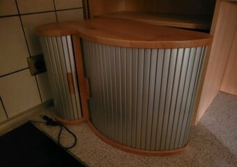 Velká kuchyně buk masiv se spotřebiči,5885 - 6