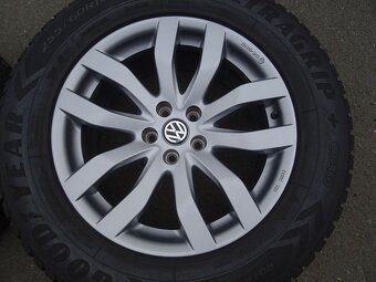 Alu disky Volkswagen Touareg, 18", 5x112,ET 25, zimní sada - 6