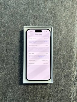 iPhone 15 Pro 128GB - v ZÁRUCE do 4/2026 - 6