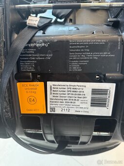 Donna autosedačka+ základna - 6