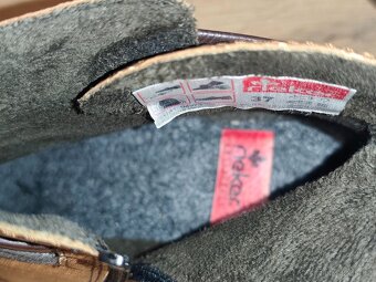 Dámské zateplené polokozačky Rieker 37 - 6