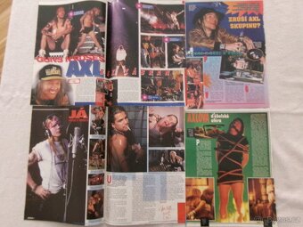 Guns N´Roses - sbírka článků a plakátů. - 6