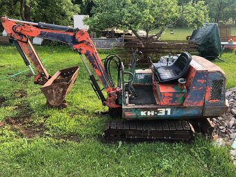Minibagr, bagr, bagřík, Kubota KH 31 - 6