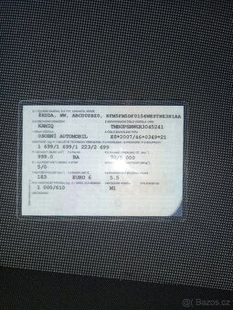 Prodám Škoda kamiq 1.0 tsi 70 kw r.v 2024 - 6