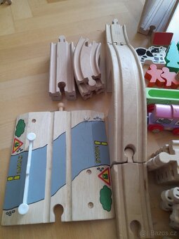 Set dřevěných vláčků Woody, Ikea... - 6
