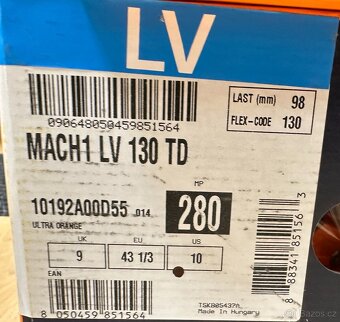 Nové sjezdové boty Tecnica Mach1 LV 130 TD, 4 velikosti - 6